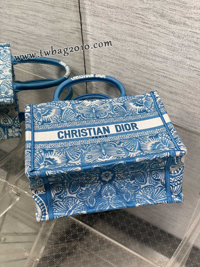 Dior专柜秋冬系列新款托特包迪奥高仿原单Tote包Around the world小号手提购物袋 djfk1713
